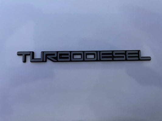 Emblem "Turbodiesel" (Bagagelucka)