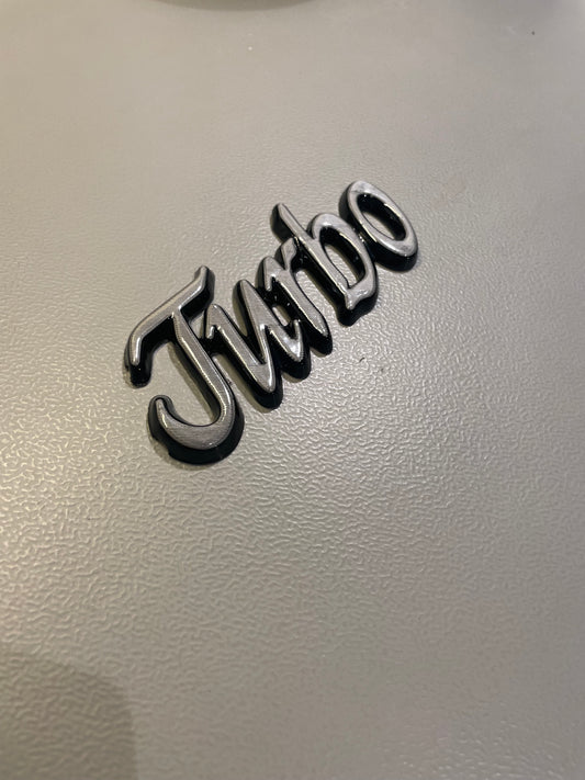 Emblem "Turbo"