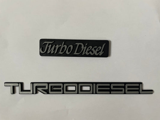 Emblem paket ”Turbo Diesel”