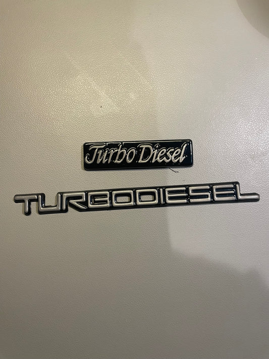 Emblem paket ”Turbo Diesel”